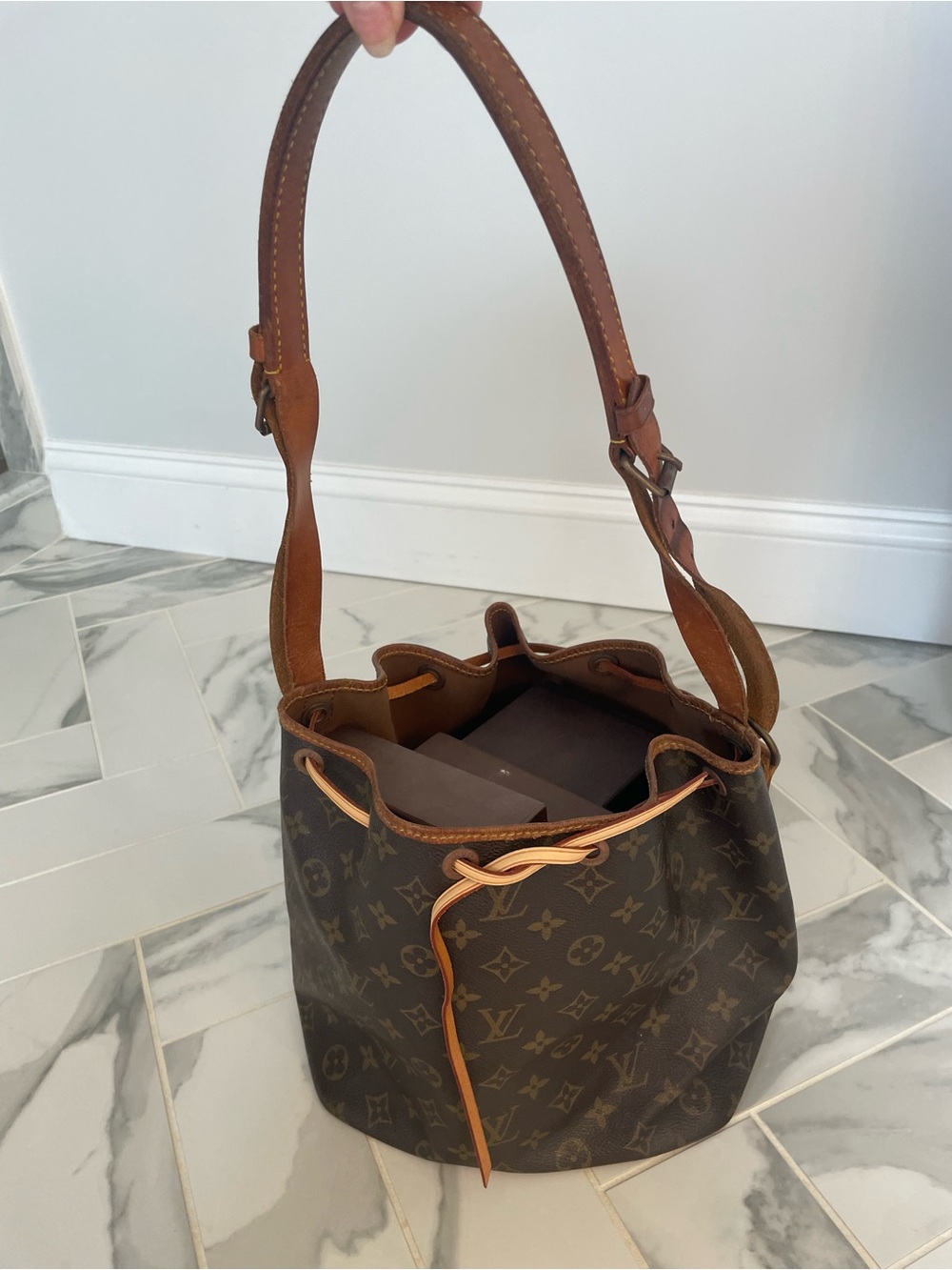 Authentic Louis Vuitton Noe Monogram bag 1988 vintage - Picture 11 of 11